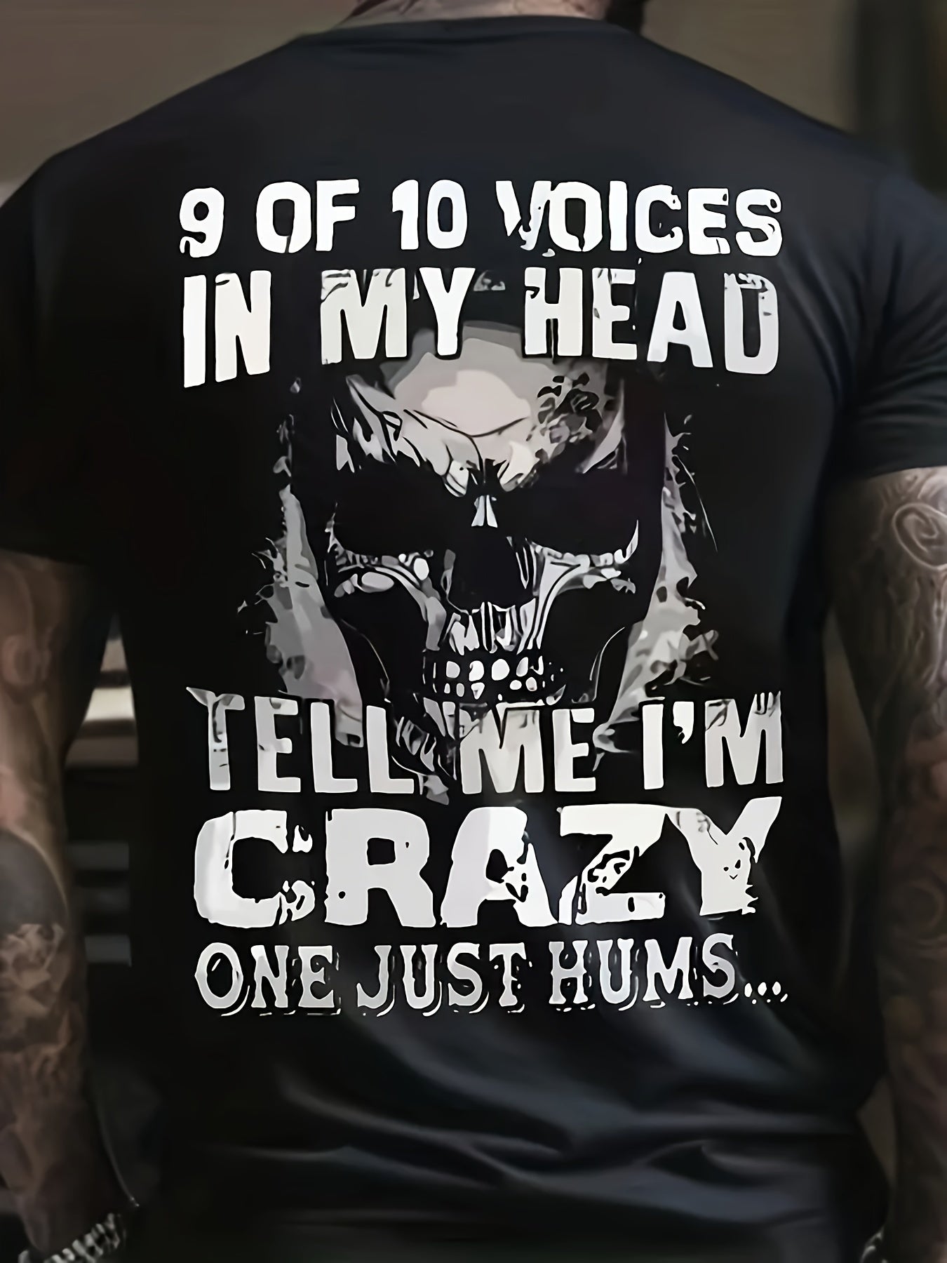 Voices In My Head Mens T Shirt