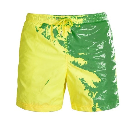 Men's Color Changing Swimming Trunks