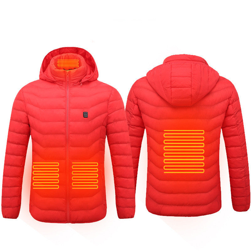 New Heated Jacket, USB Charging For Men