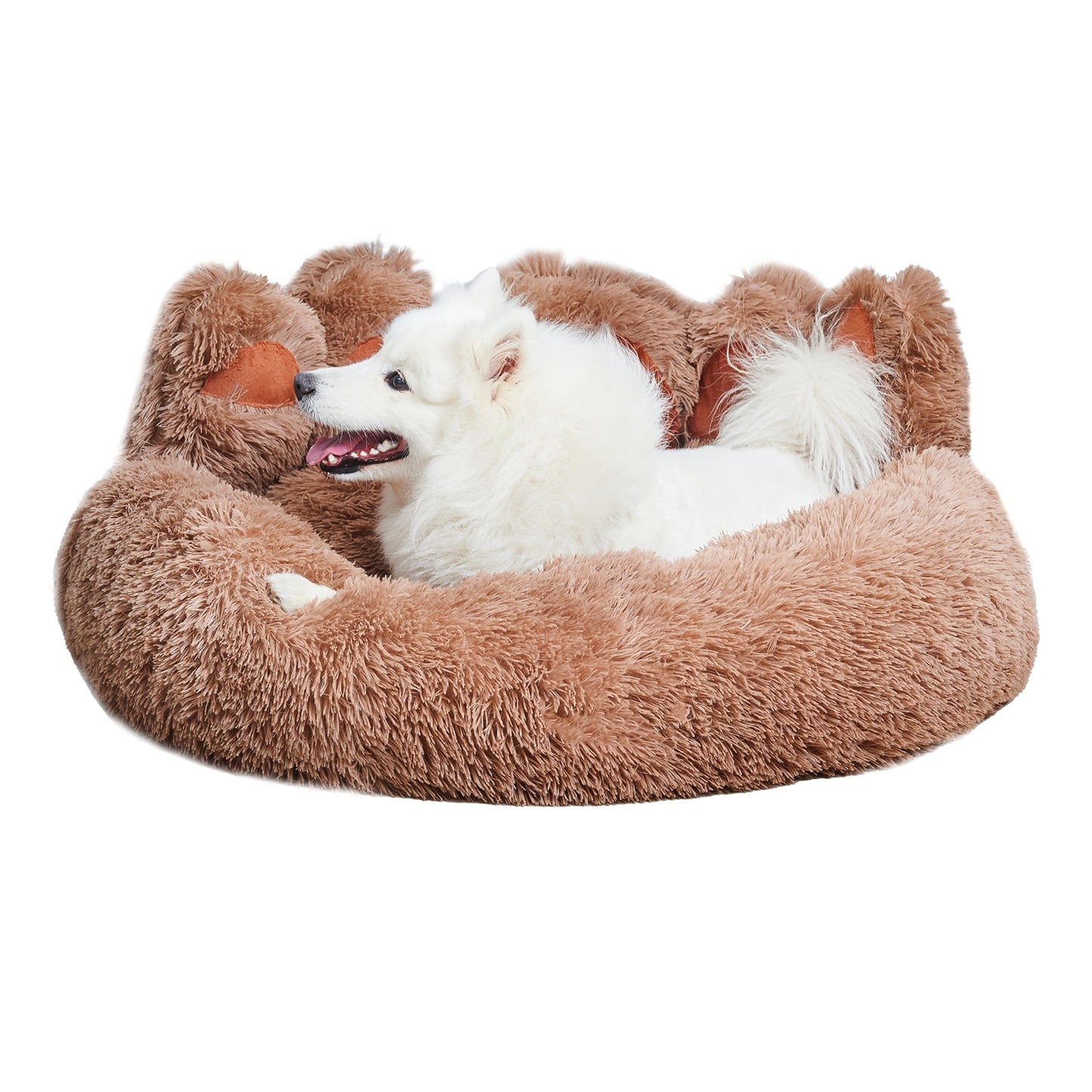 Cute Pets Bear Paw Shape Bed