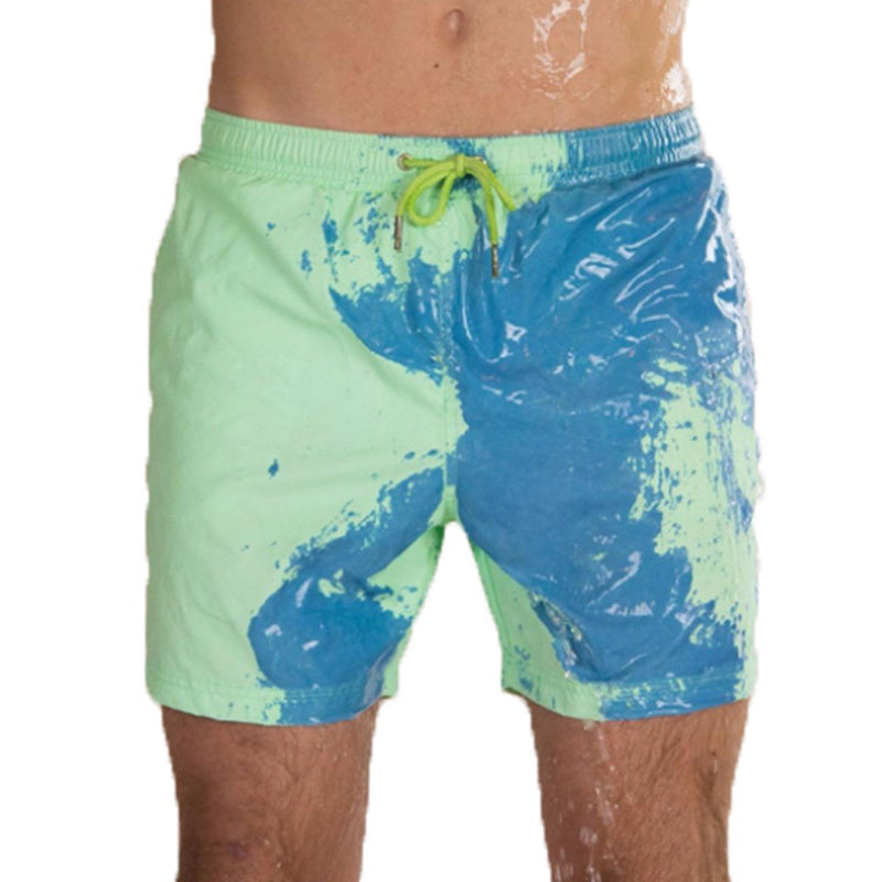 Men's Color Changing Swimming Trunks