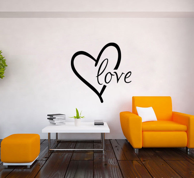 Love Background Decoration Stickers