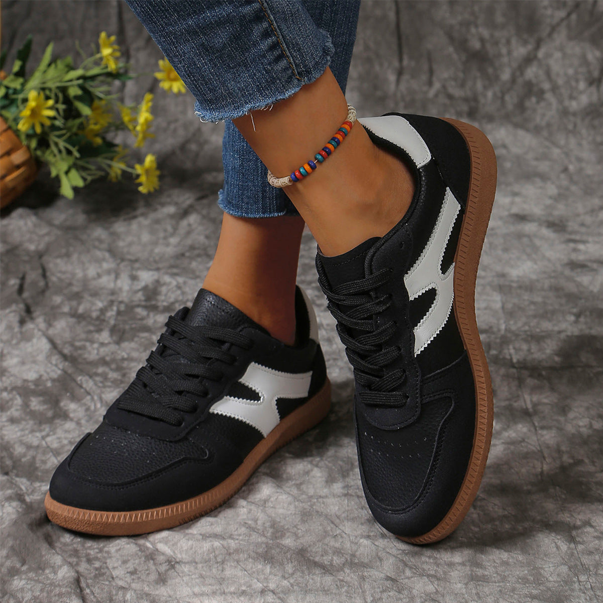 New Colorblock Casual Shoes Women's