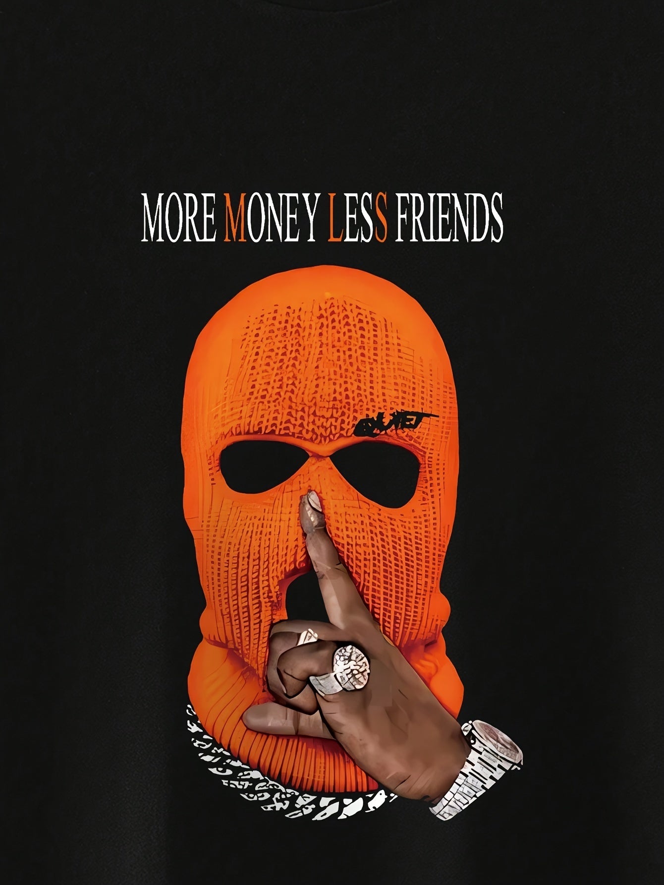 More Money Less Friends Men's T Shirt