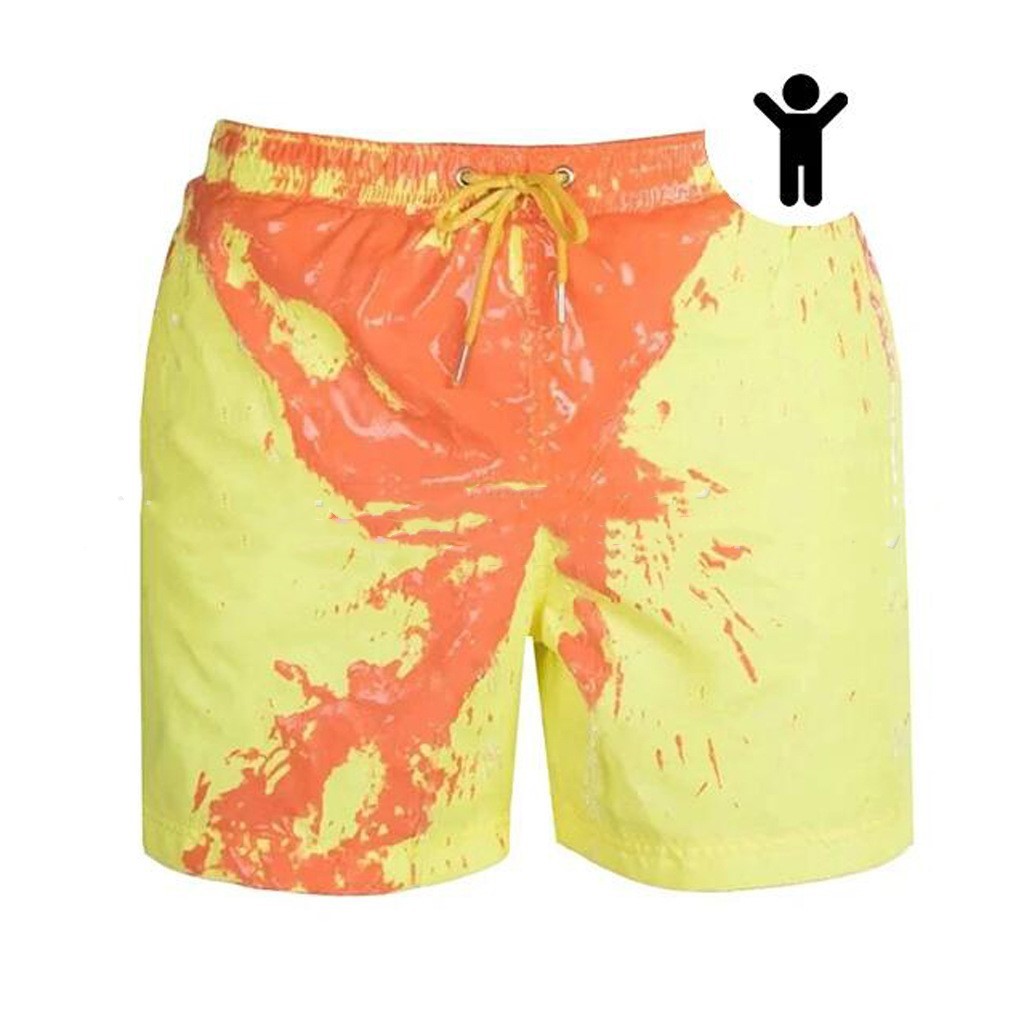 Men's Color Changing Swimming Trunks