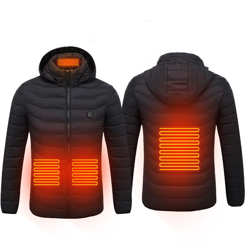 New Heated Jacket, USB Charging For Men