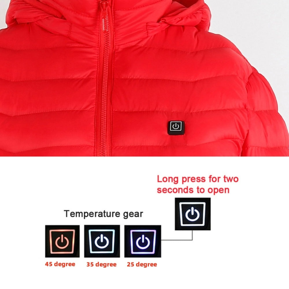 New Heated Jacket, USB Charging For Men