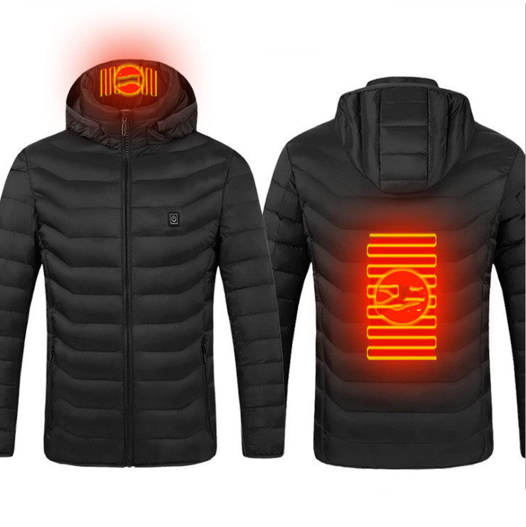 New Heated Jacket, USB Charging For Men