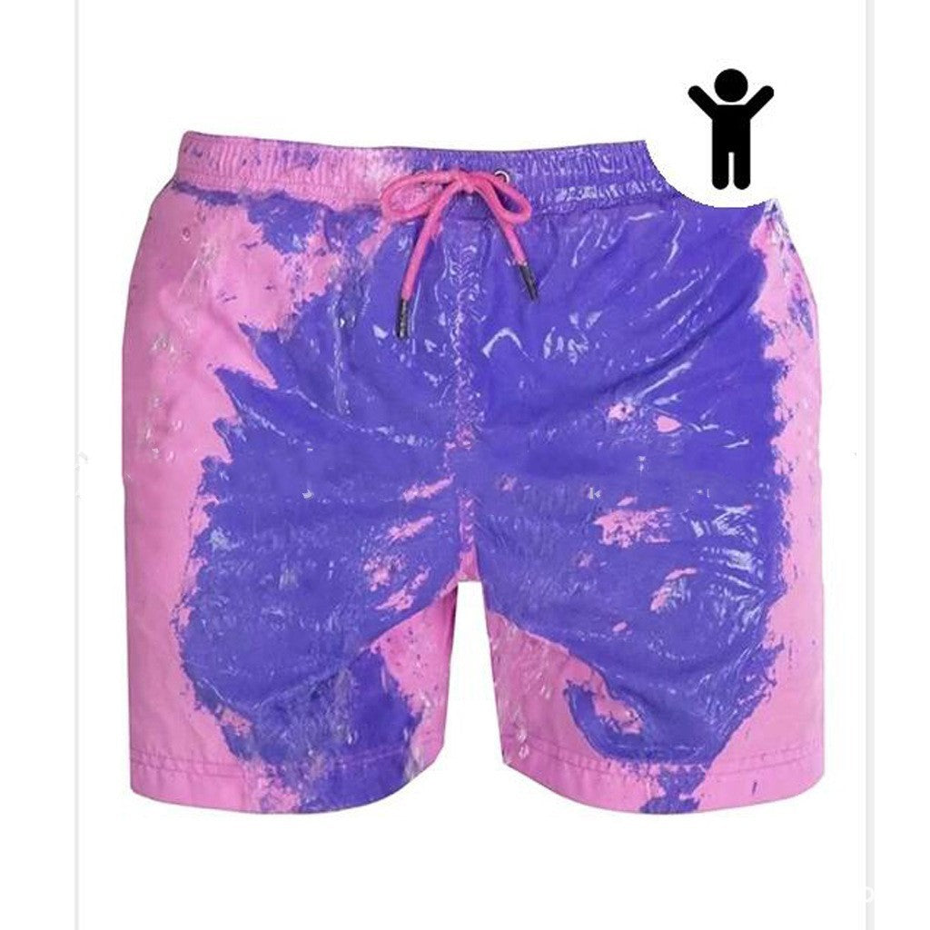 Men's Color Changing Swimming Trunks