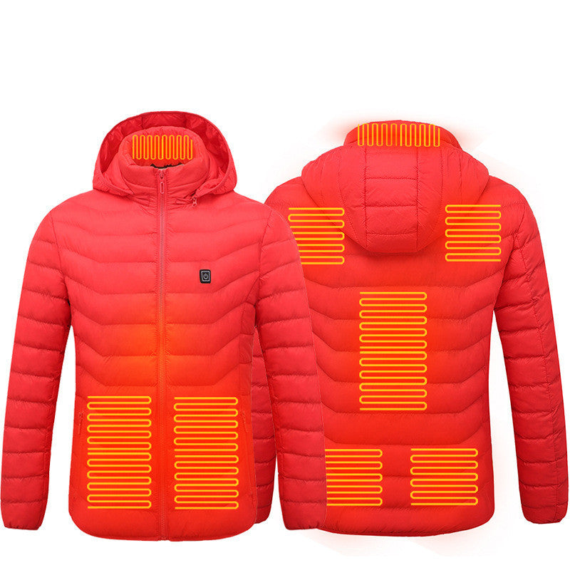 New Heated Jacket, USB Charging For Men