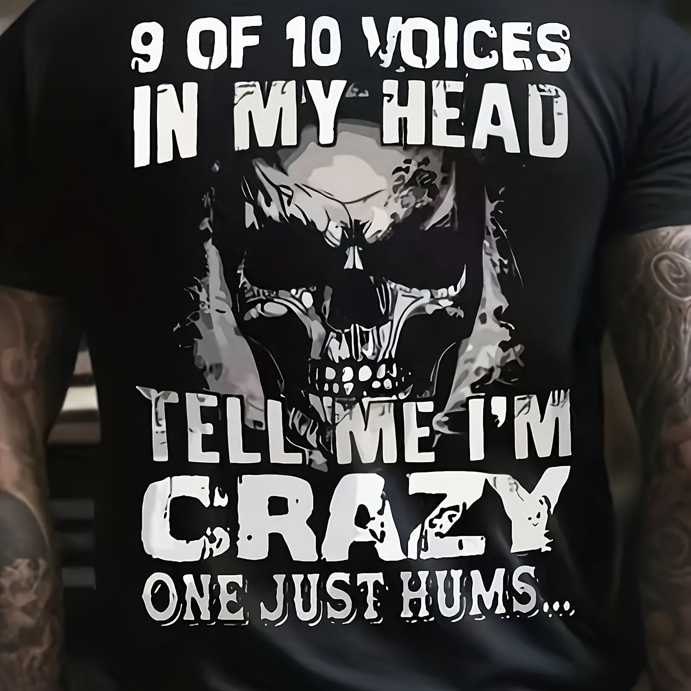 Voices In My Head Mens T Shirt