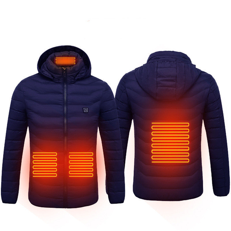 New Heated Jacket, USB Charging For Men