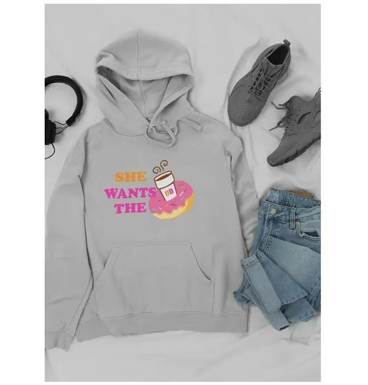 She Wants Donuts Women's Hoodie