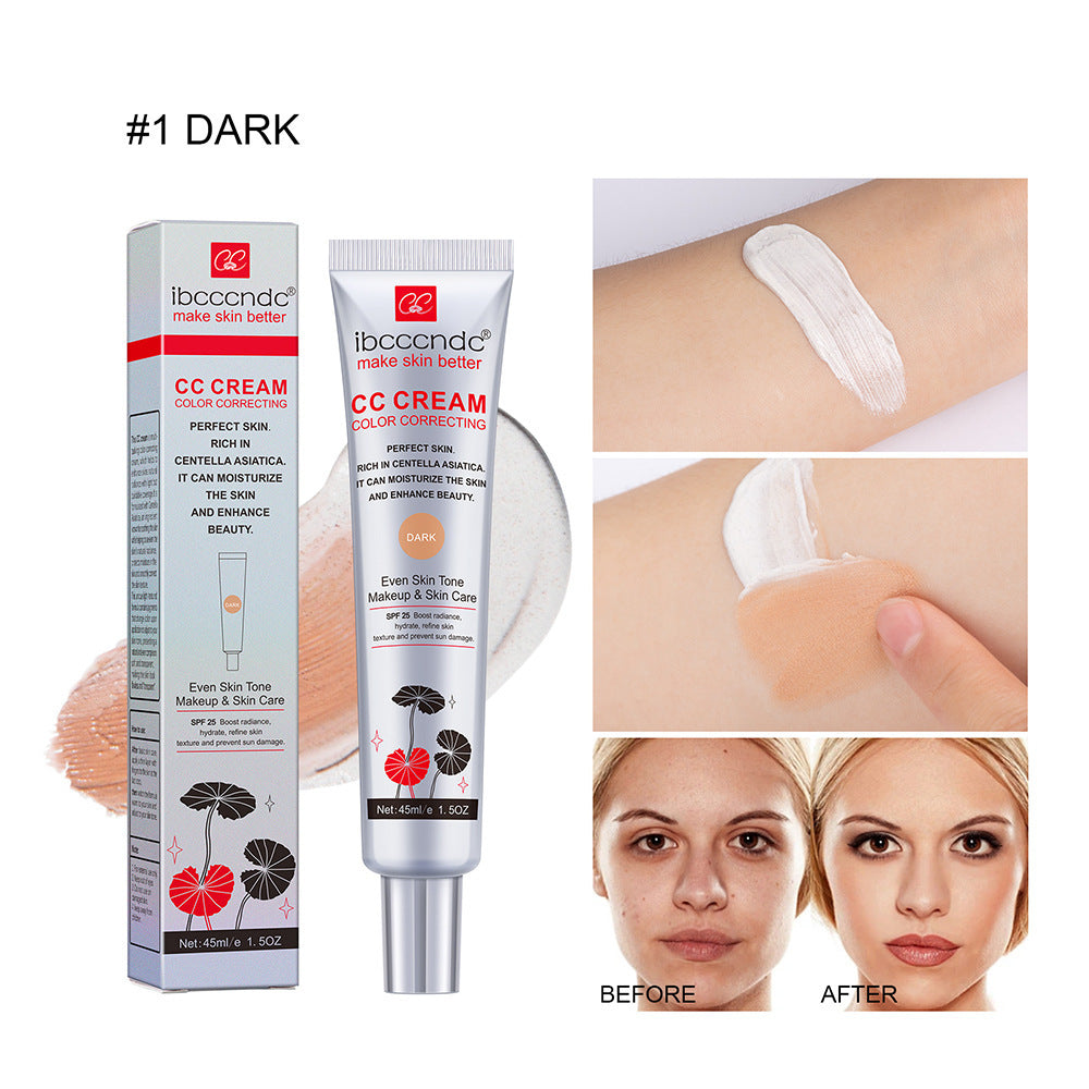 Moisturizing Correcting CC Cream Waterproof Anti-sweat Makeup