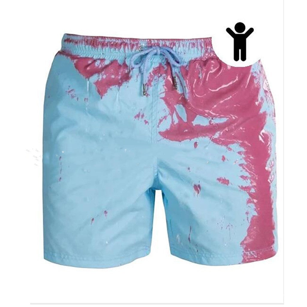 Men's Color Changing Swimming Trunks