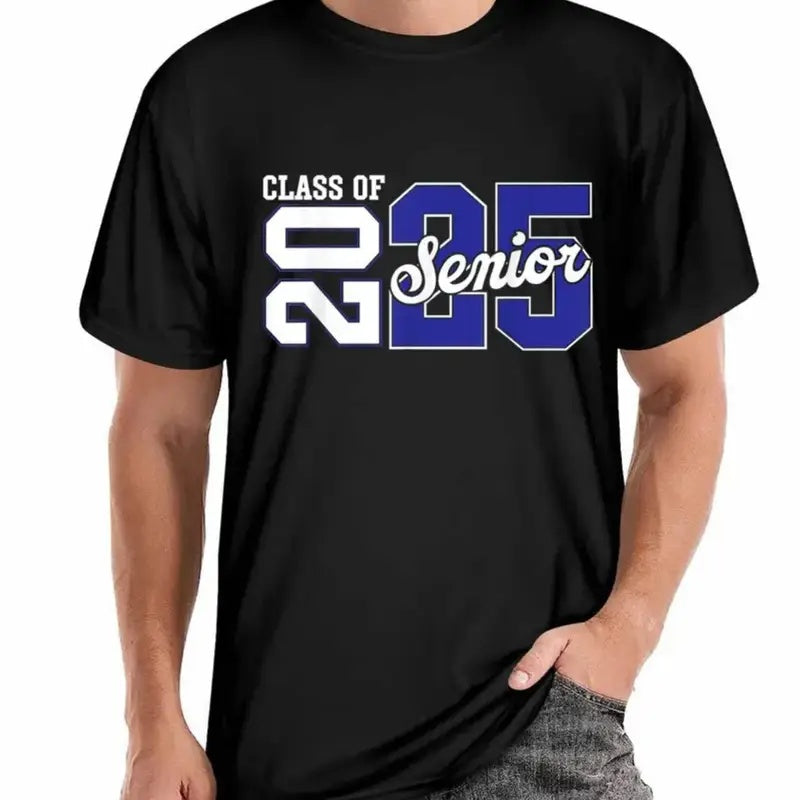 Men's Short-sleeved Senior Year T-shirt