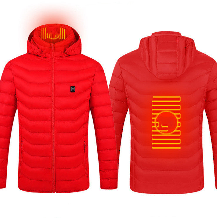 New Heated Jacket, USB Charging For Men