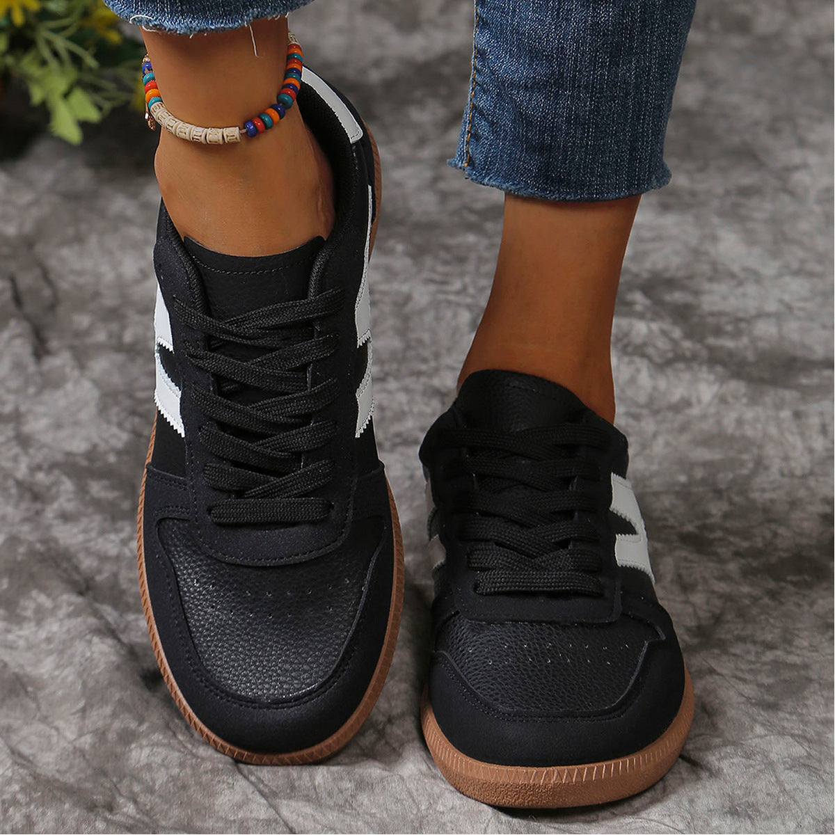 New Colorblock Casual Shoes Women's