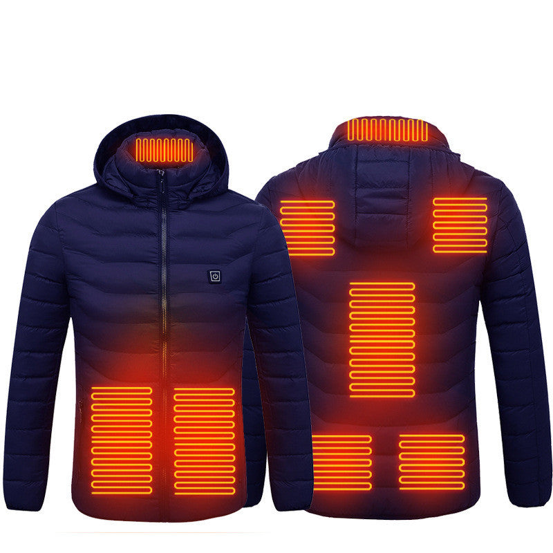 New Heated Jacket, USB Charging For Men