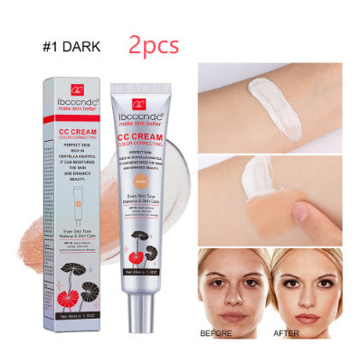 Moisturizing Correcting CC Cream Waterproof Anti-sweat Makeup