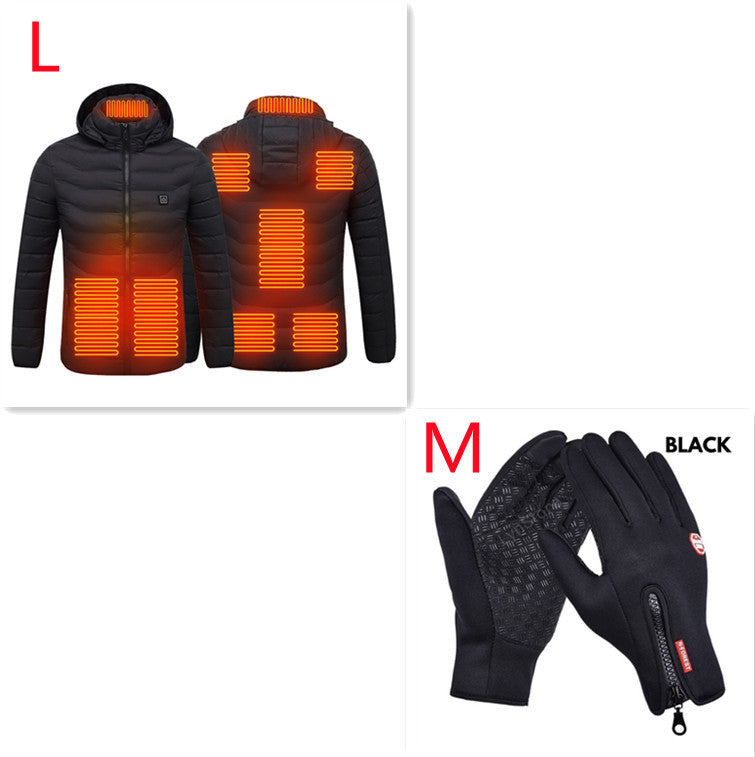 New Heated Jacket, USB Charging For Men