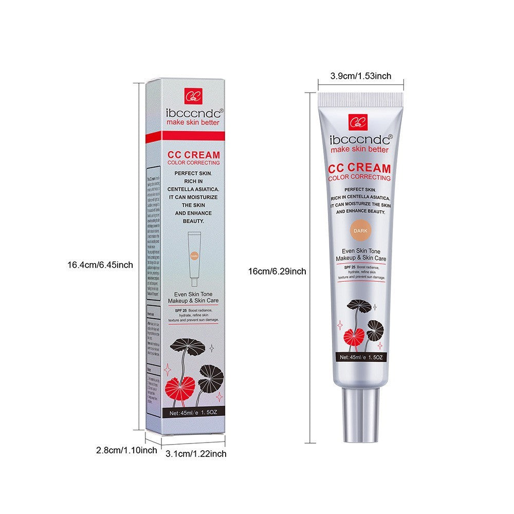 Moisturizing Correcting CC Cream Waterproof Anti-sweat Makeup