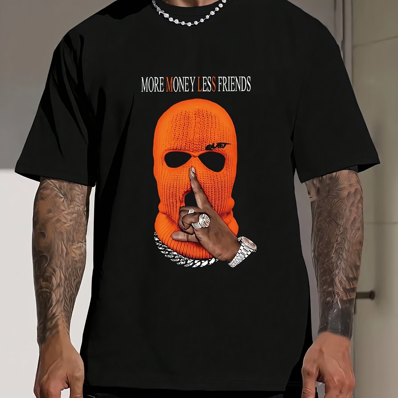 More Money Less Friends Men's T Shirt