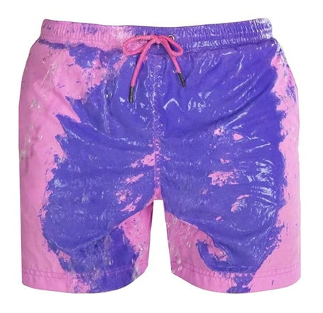 Men's Color Changing Swimming Trunks