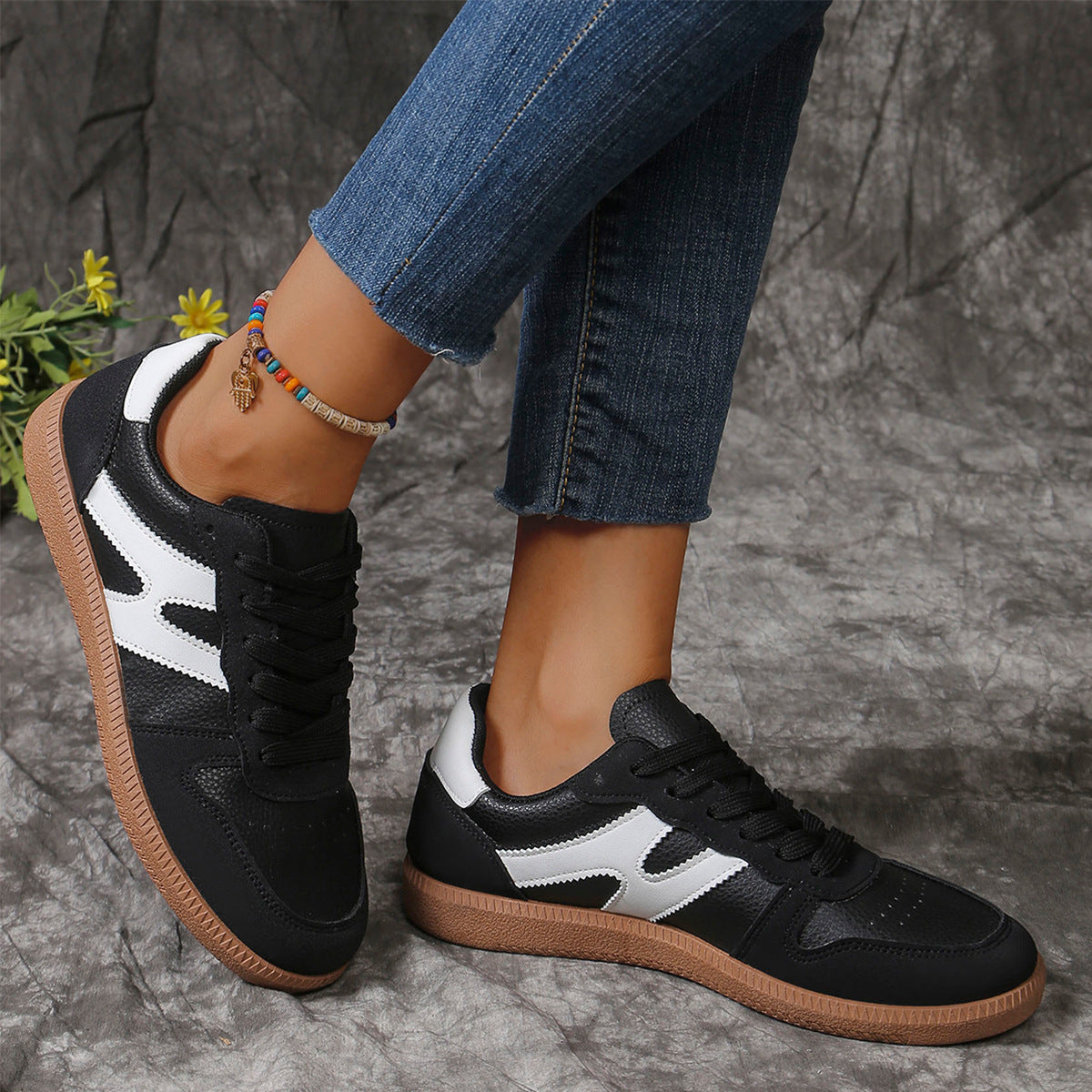 New Colorblock Casual Shoes Women's