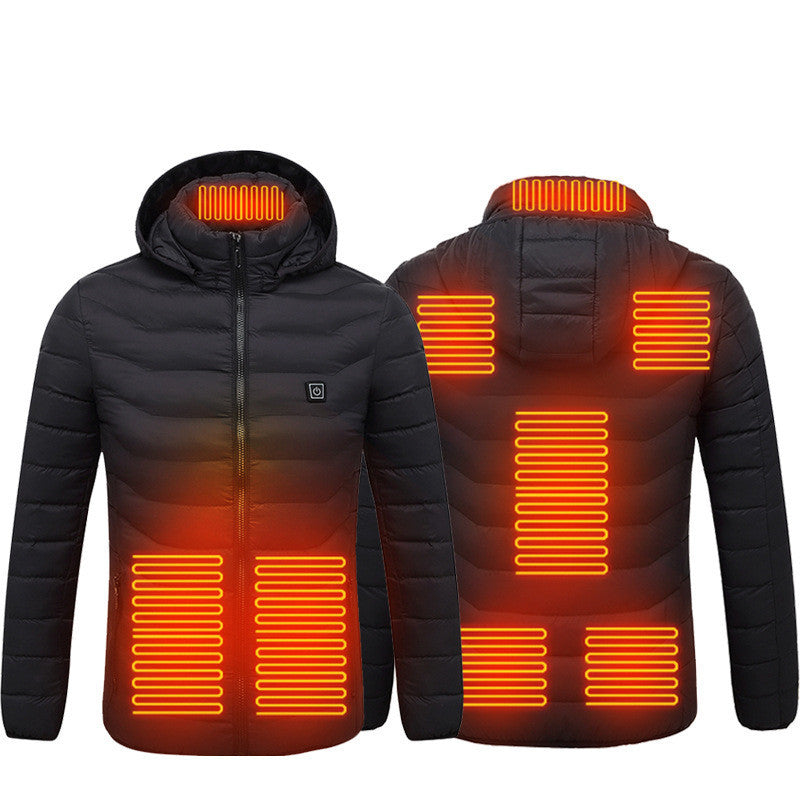 New Heated Jacket, USB Charging For Men