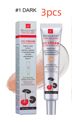 Moisturizing Correcting CC Cream Waterproof Anti-sweat Makeup