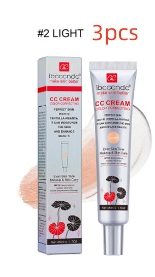 Moisturizing Correcting CC Cream Waterproof Anti-sweat Makeup