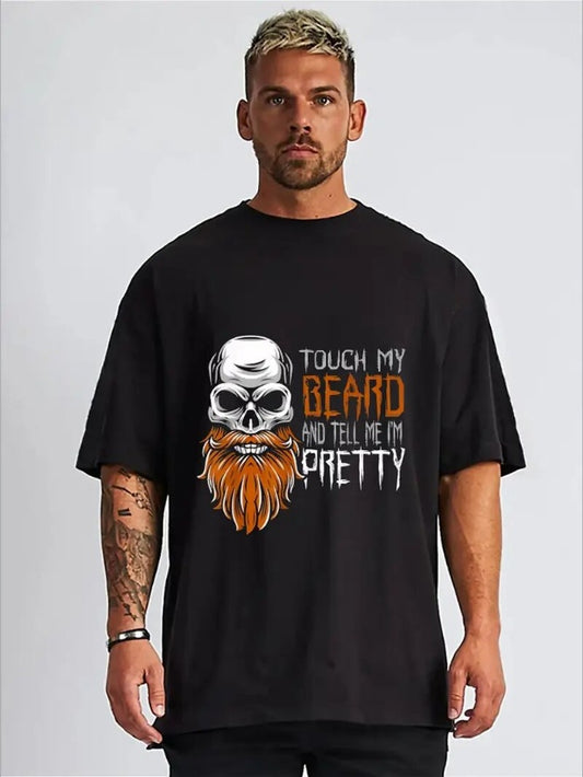 Touch My Beard Men's T Shirt